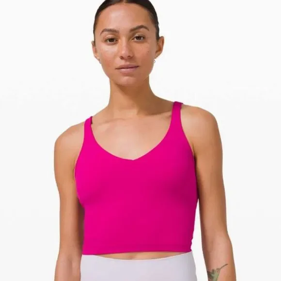 Lululemon Align Tank Ripened Raspberry Pink Size 10 NWT - Picture 3 of 8